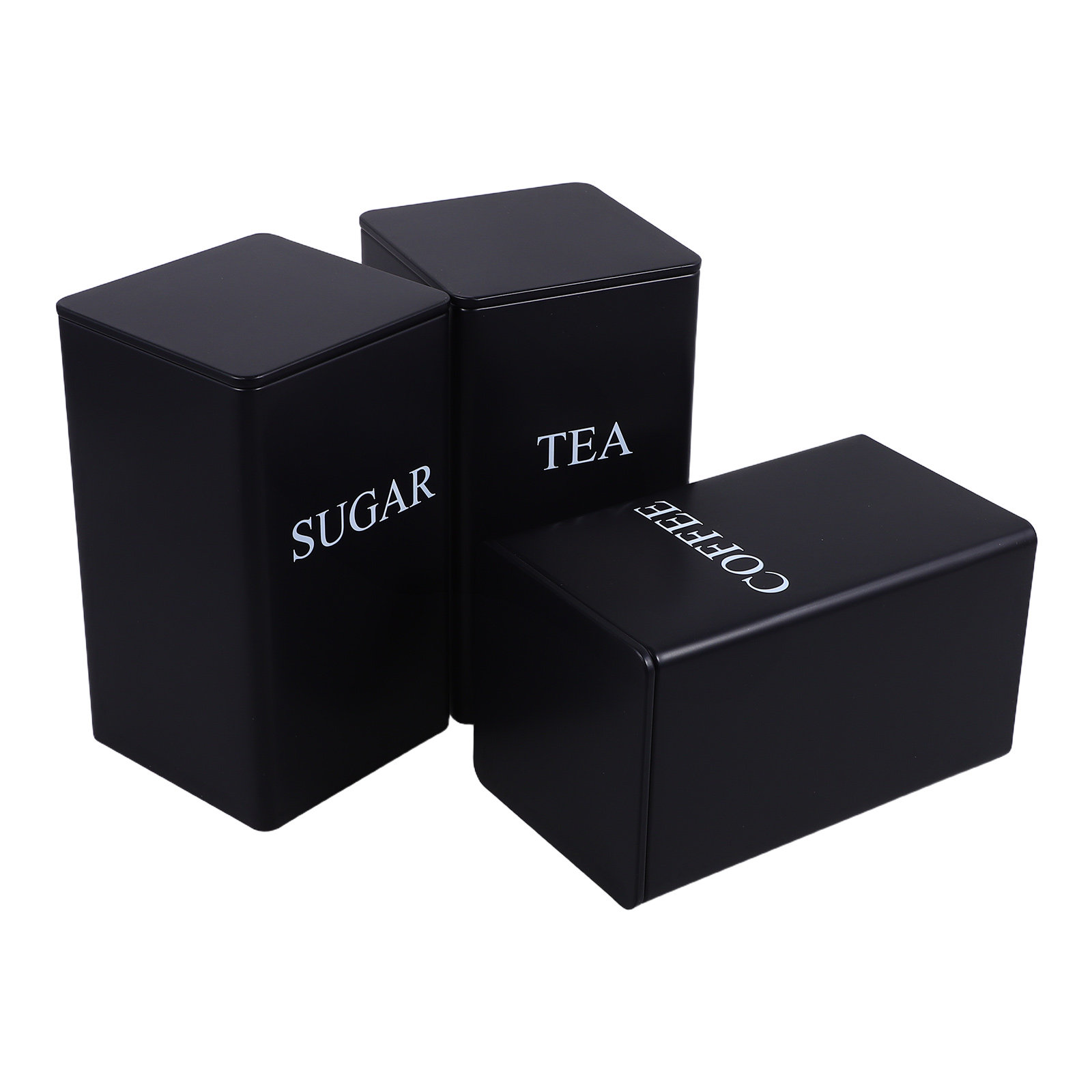 3Pcs Kitchen Storage Canisters - Coffee Tea Sugar recension och pris