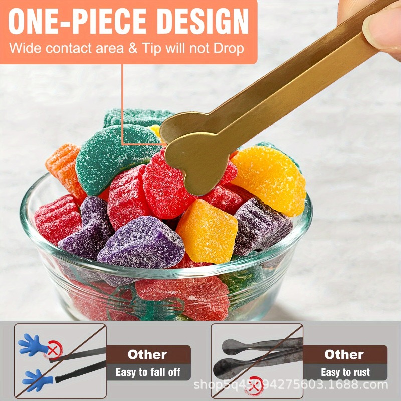 4/6PCS Stainless Steel Heart-S - Coffee Tea Sugar recension och pris