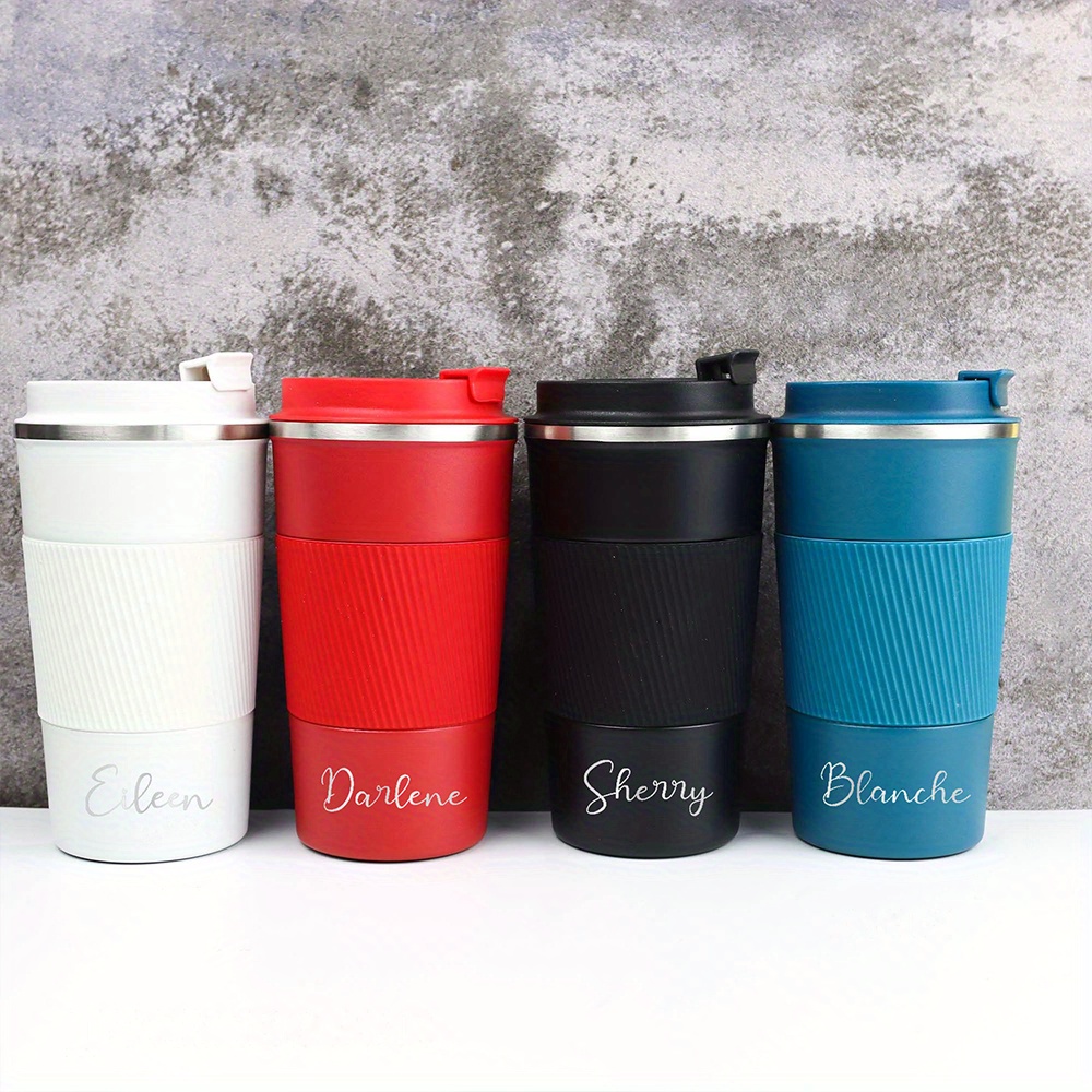 Custom Name Engraved Stainless - Coffee Tea Name recension och pris