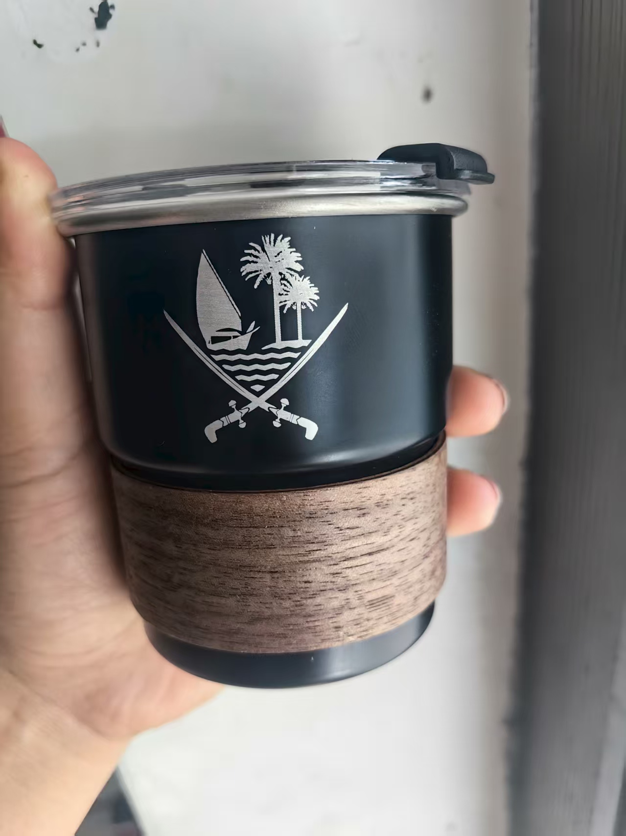 new coffee mug  with logo .cus - Coffee Tea Name recension och pris
